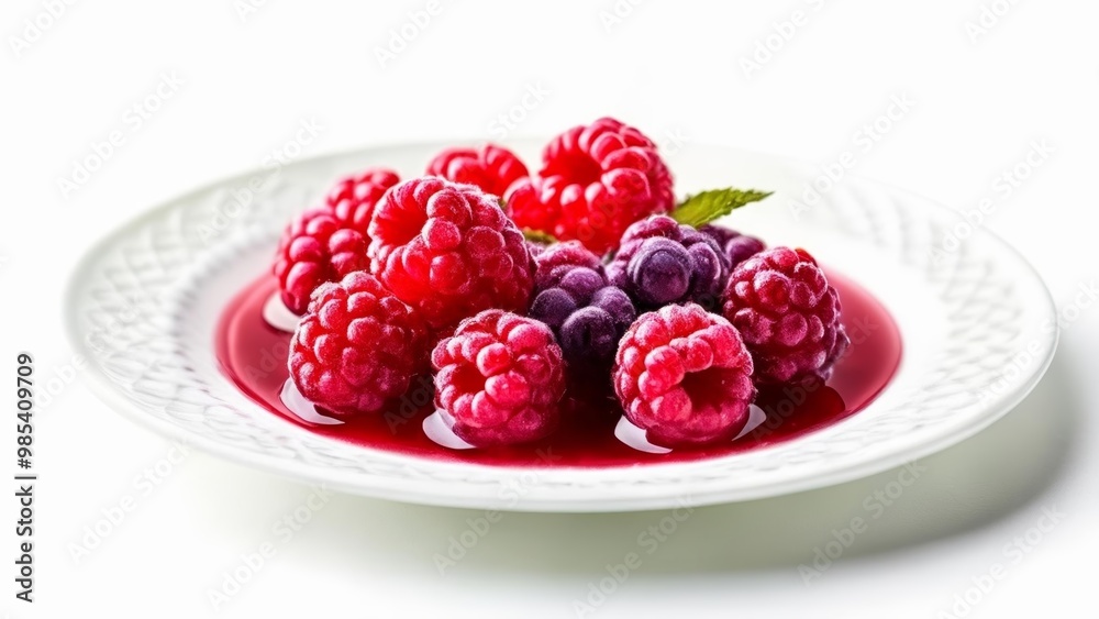 Fresh berries in a bowl ready to be enjoyed Fresh berries in a bowl ready to be enjoyed