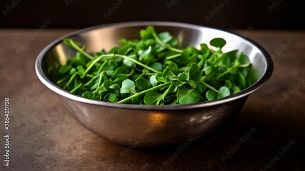 Fresh greens ready to be served Fresh greens ready to be served