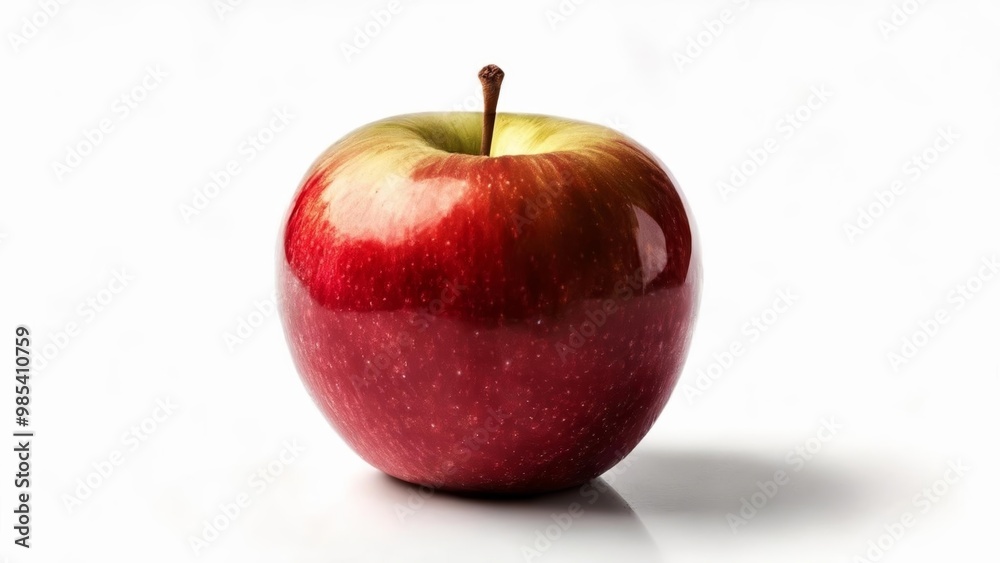 Fresh and ripe a perfect apple Fresh and ripe a perfect apple