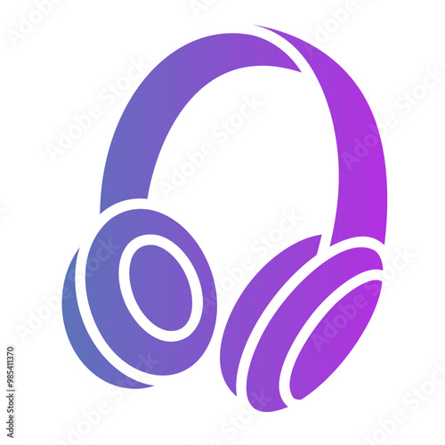 headphone Gradient icon