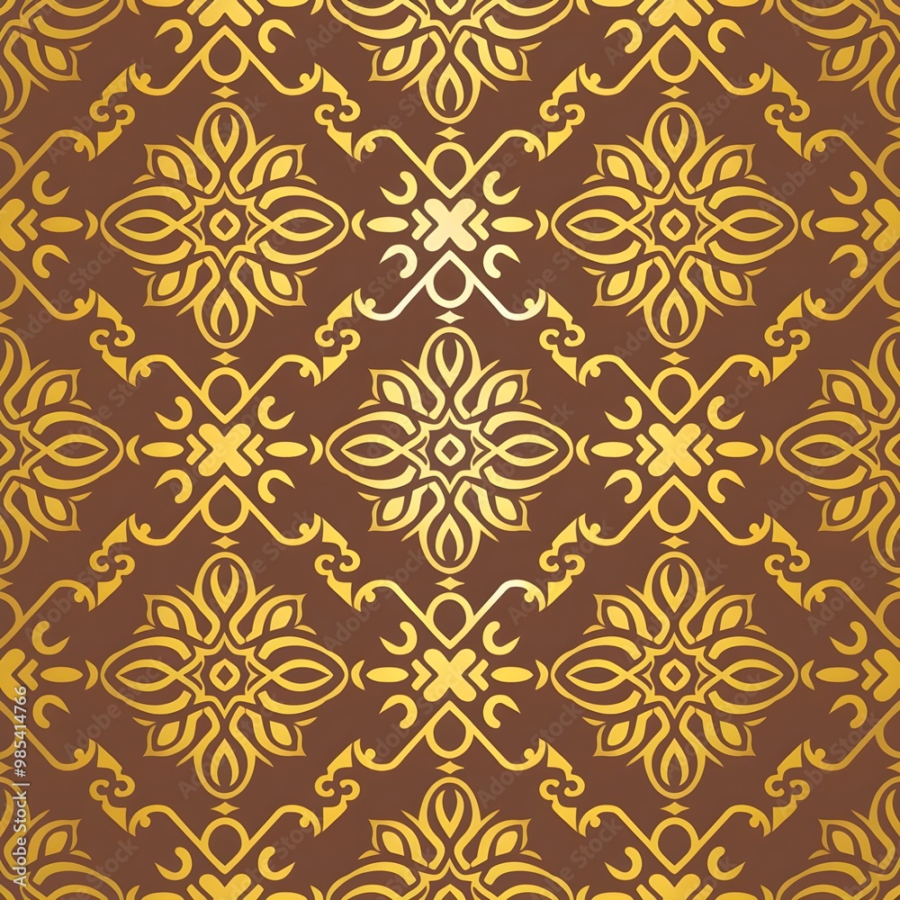 Golden and Brown Patterns Golden and Brown Patterns