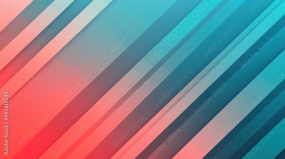 Obraz premium Vibrant Gradient Artwork with Fluid Motion and Dynamic Shapes