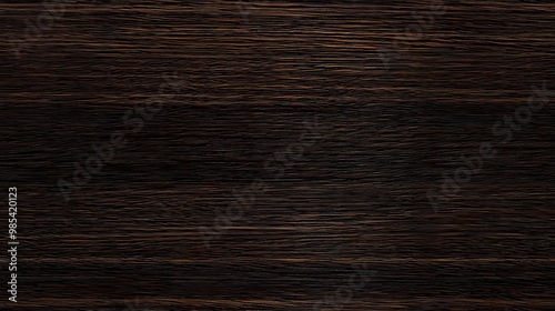 Wenge Wood Textured Surface with Dark Brown Grain Pattern