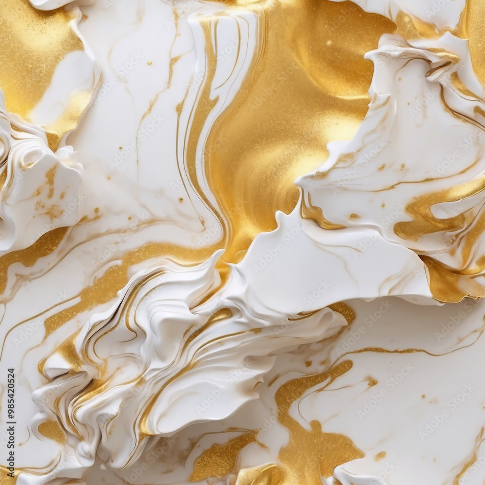 abstract golden liquid background