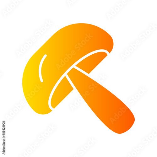 mushrooms gradient icon
