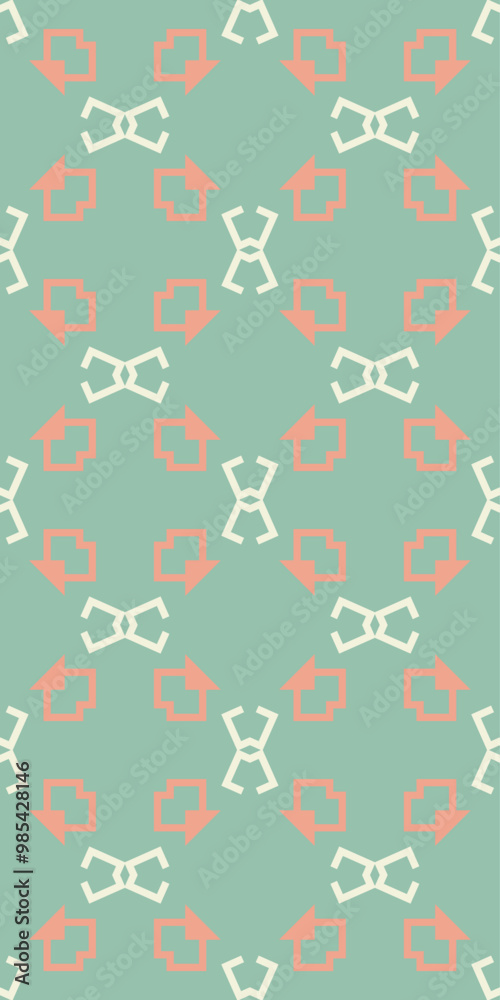 A geometric pattern featuring abstract shapes in pastel colors on a muted background. A geometric pattern featuring abstract shapes in pastel colors on a muted background.