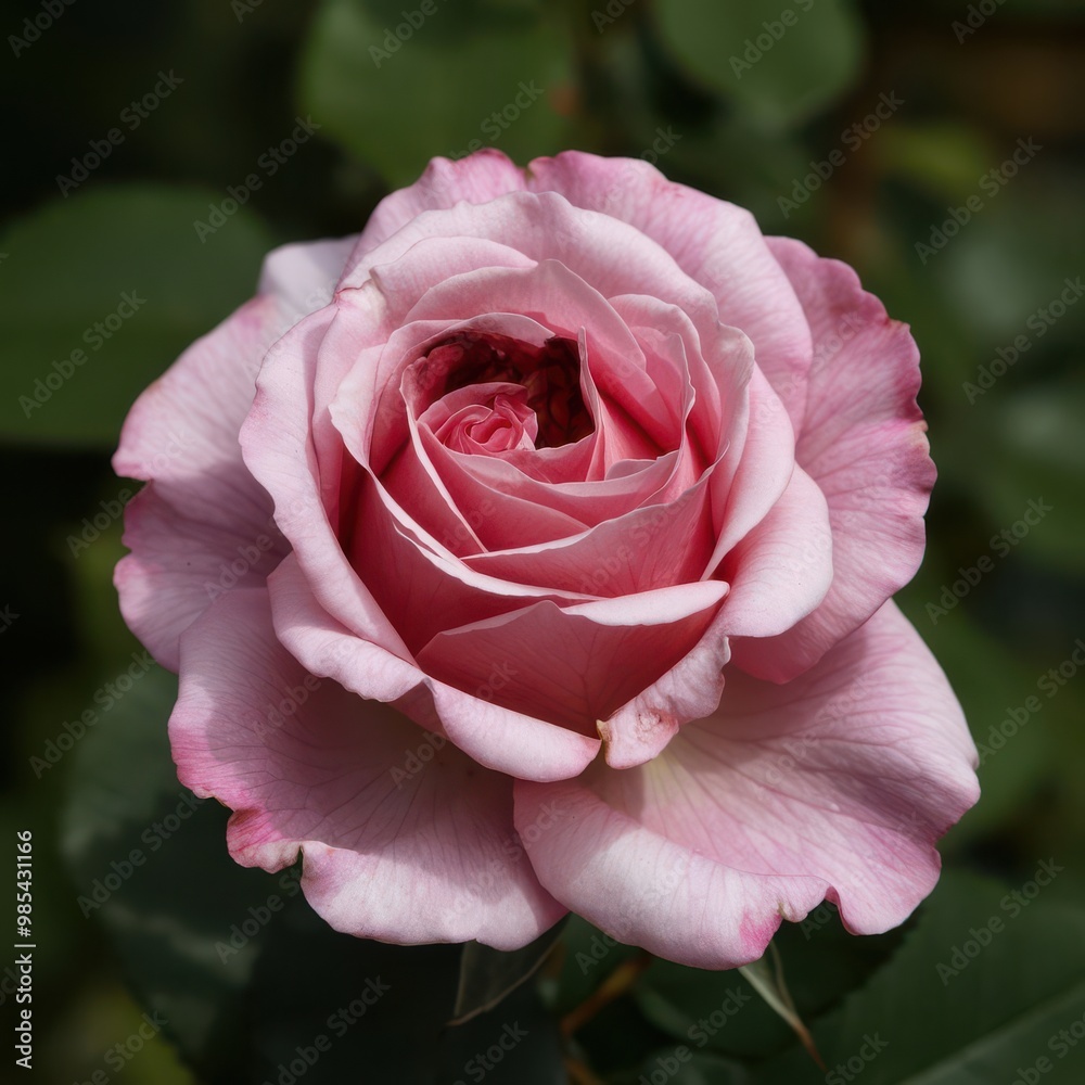 Close-up of a Pink Rose in Full Bloom Close-up of a Pink Rose in Full Bloom