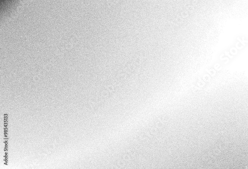 Abstract black and white gray grainy texture gradient background