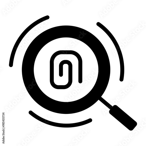 Cyber Forensic Icon
