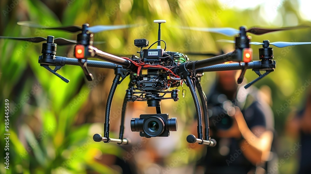 Professional Drone With Camera Ready for Flight Professional Drone With Camera Ready for Flight