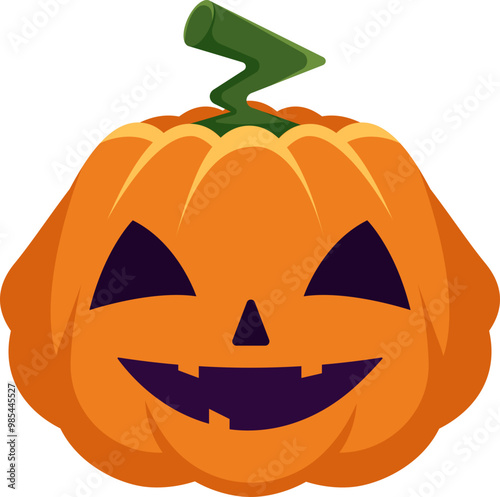 Halloween Pumpkin Vector Illustration