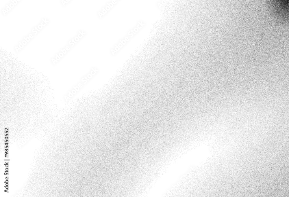 Abstract black and white gray grainy texture gradient background