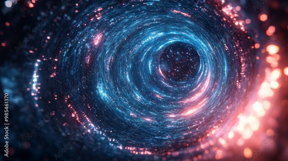 Abstract Vortex Tunnel. Abstract Vortex Tunnel.