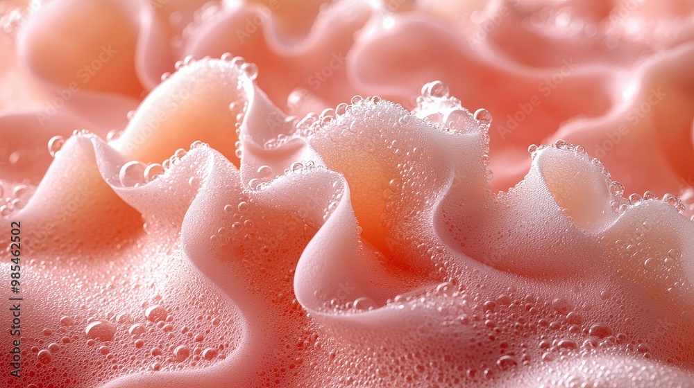 Abstract Pink Water Droplets Texture Background Abstract Pink Water Droplets Texture Background