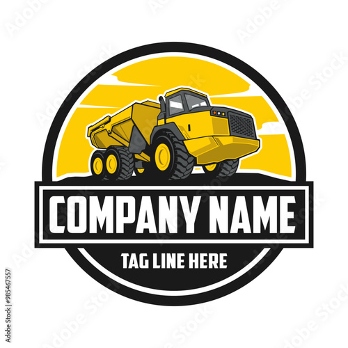 Dump Truck, Mining Machinery, Heavy Equipment Machinery