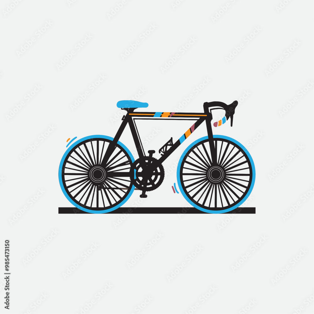 Fototapeta premium Bicycle Vector