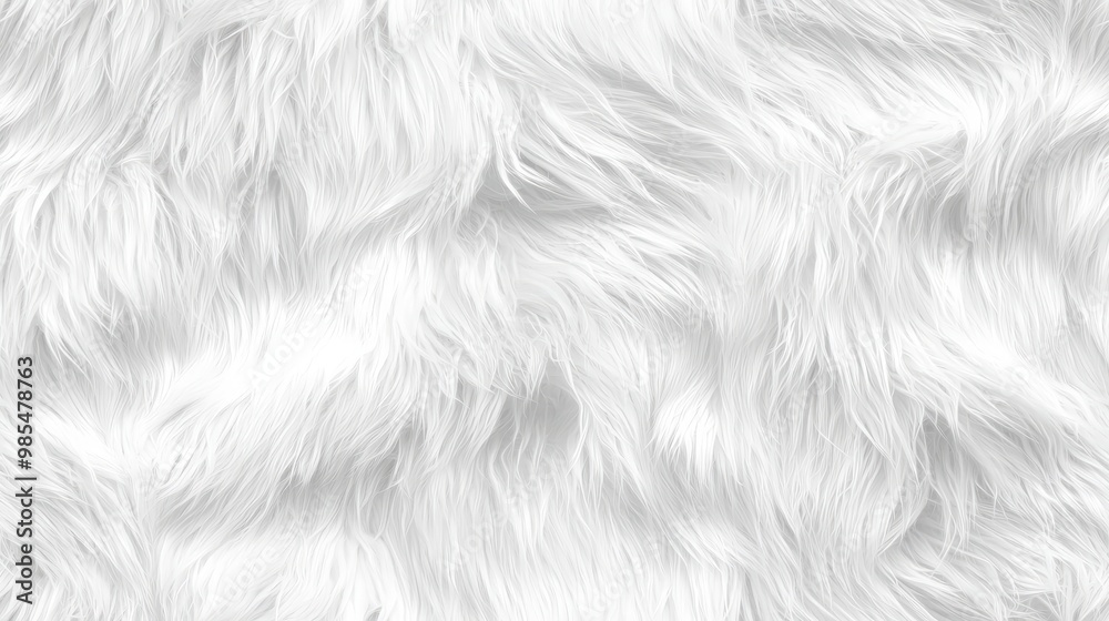 White fluffy fur texture White fluffy fur texture