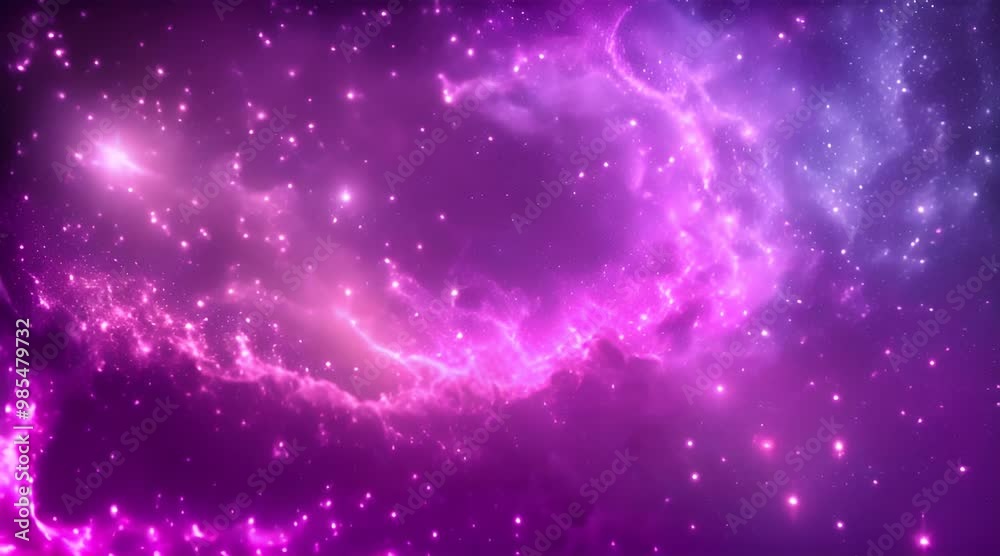 abstract light background, Abstract video of swirling celestial dust particles, symbolizing magic, energy, or a cosmic phenomenon, film overlay effect, motion elements, video effects