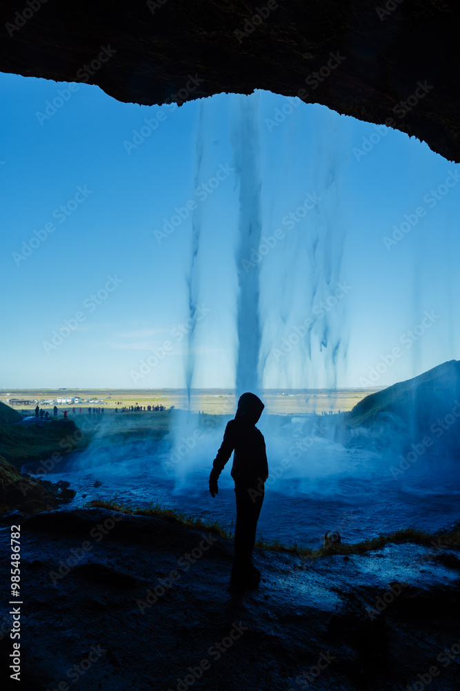 Fototapeta premium アイスランドのセリャラントスフォス