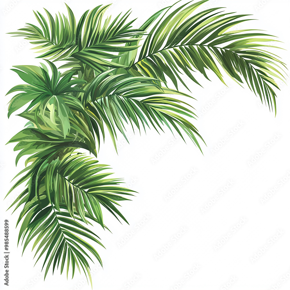 Palm branches Palm branches