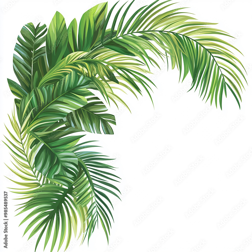 Palm branches Palm branches