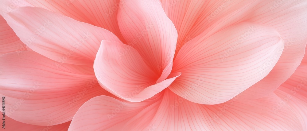 A close up of a pink flower with a soft, delicate appearance A close up of a pink flower with a soft, delicate appearance