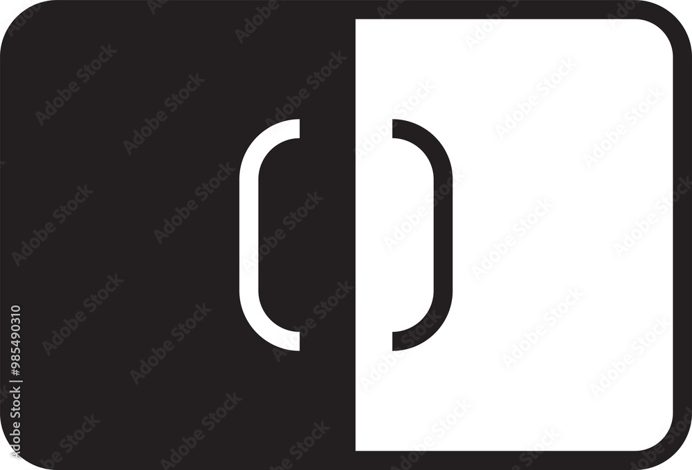 Fototapeta premium cupboard icon illustration