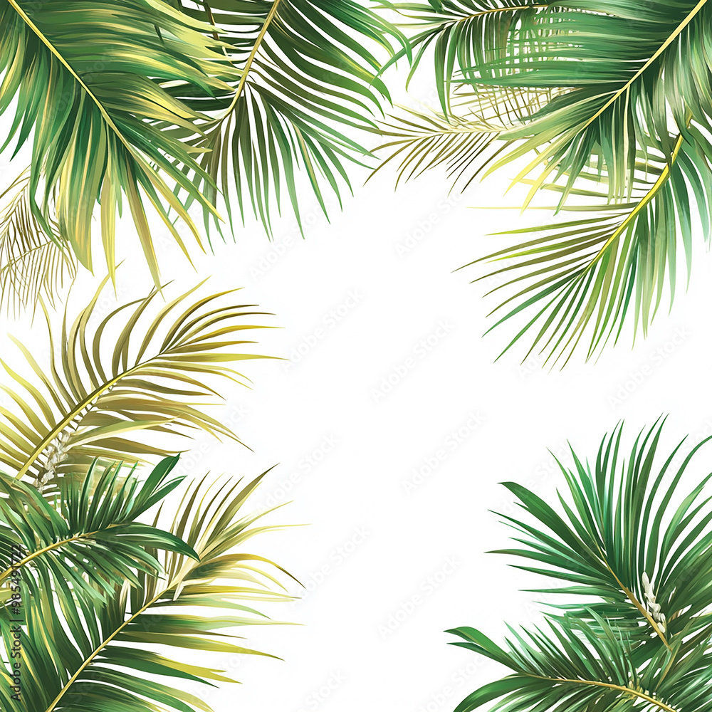 Palm branches Palm branches