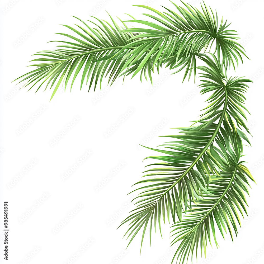 Palm branches Palm branches