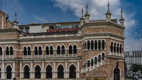 Canvas Print An old Sultan Abdul Samad Building in Kuala Lumpur on Merdeka Square