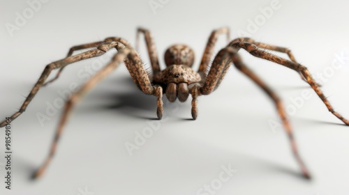 Minimalist 3D Huntsman Spider Design photo