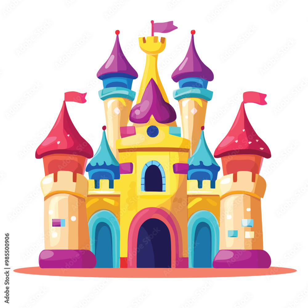 Inflatable playing castle Inflatable playing castle