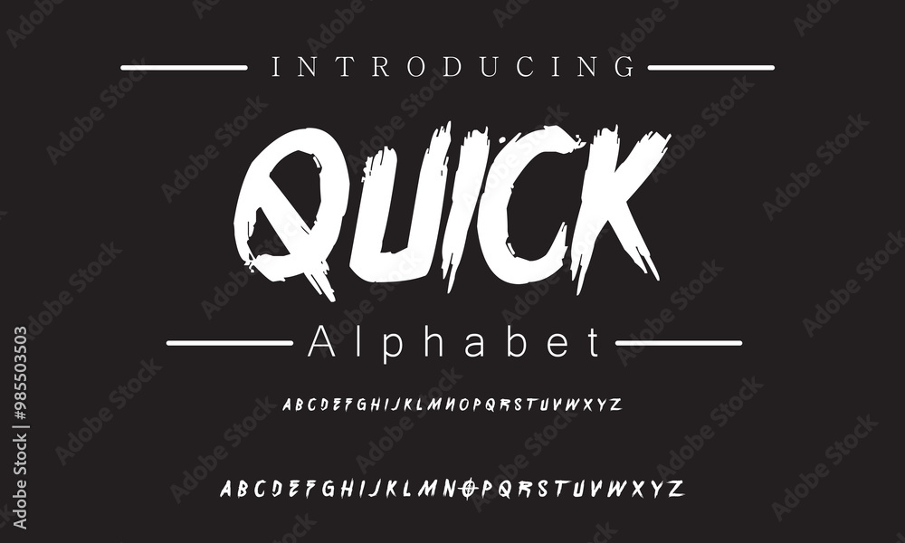 Dynamic Brush Font for Creative Designs and Branding | Stylish Handwritten Style for Invitations and Projects