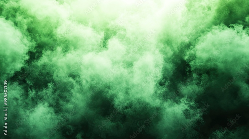 Realistic green gas clouds with toxic fog and mystical Halloween glows, creating a mysterious and atmospheric effect. Realistic green gas clouds with toxic fog and mystical Halloween glows, creating a mysterious and atmospheric effect.