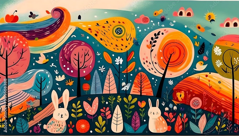 Bosques de Colores Encantados Bosques de Colores Encantados