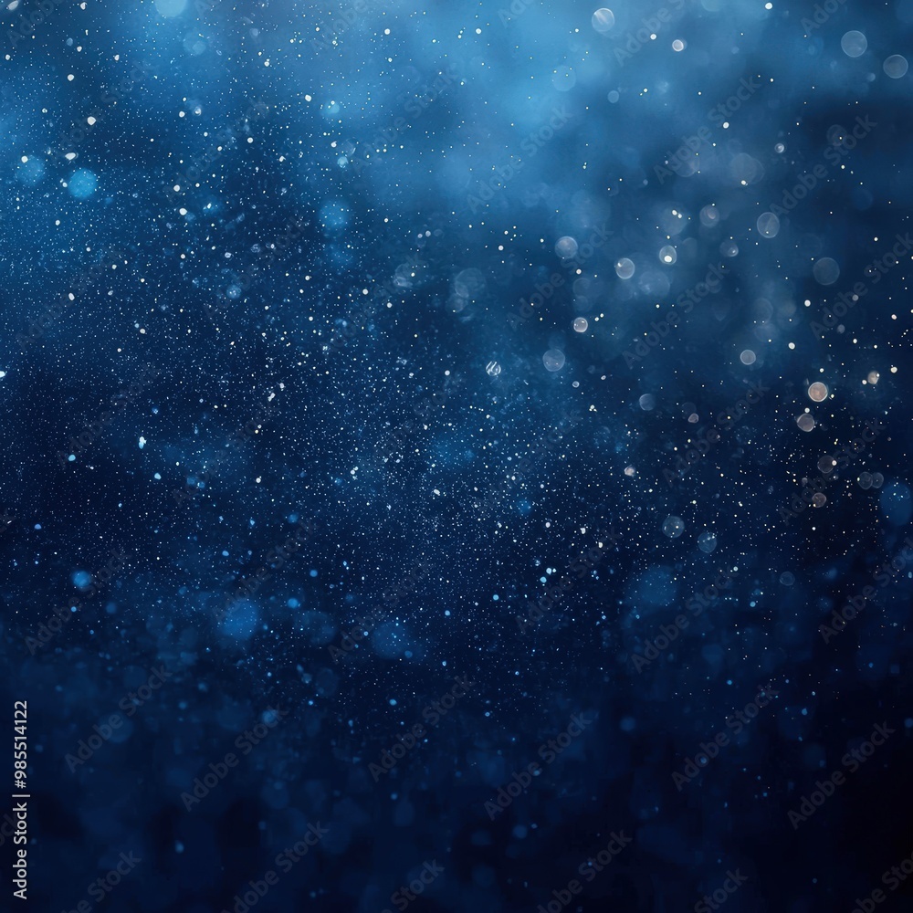 Abstract blue bokeh background Abstract blue bokeh background