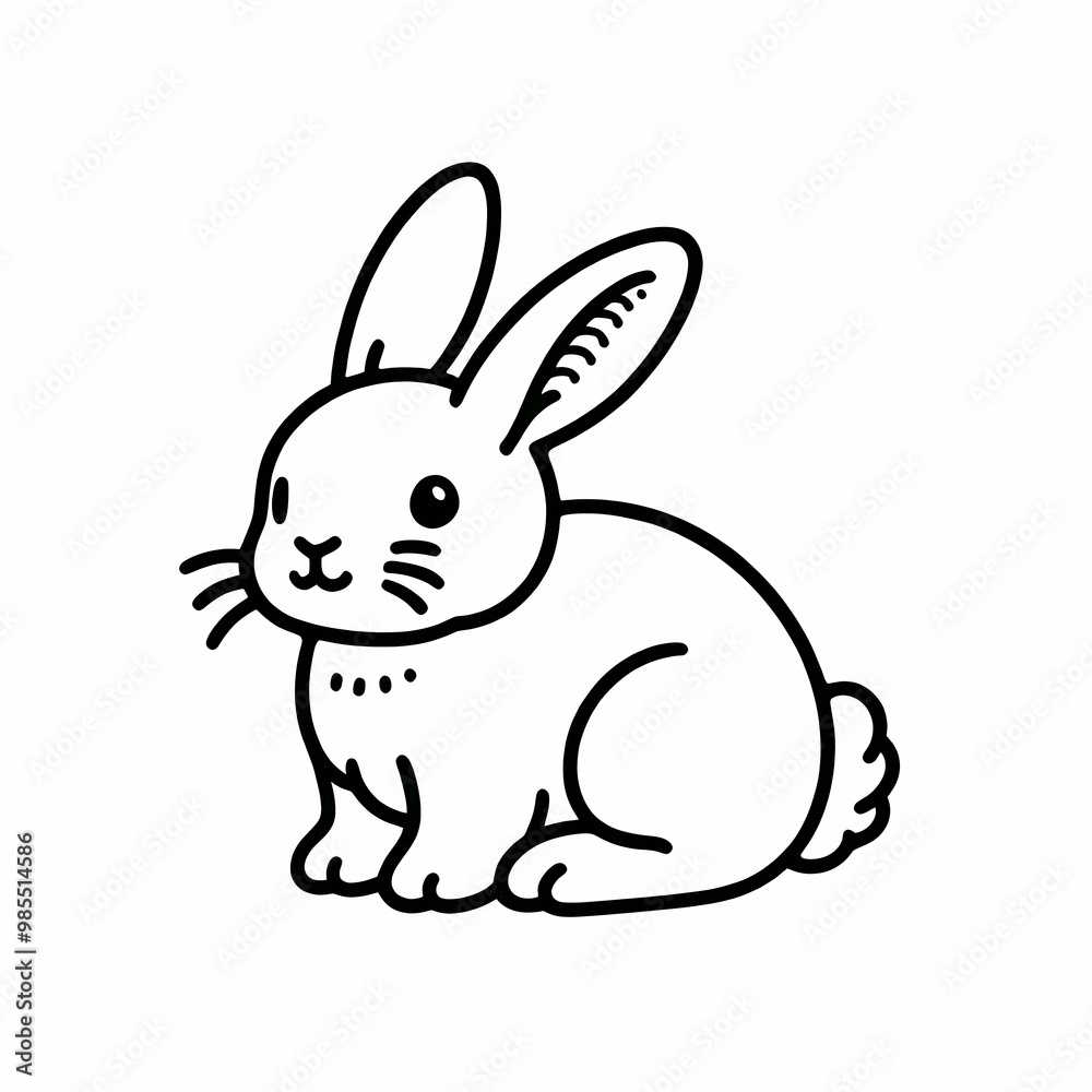 cartoon Rabbit drawing cartoon Rabbit drawing