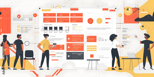 Collection of Detailed Business Charts and Graphs