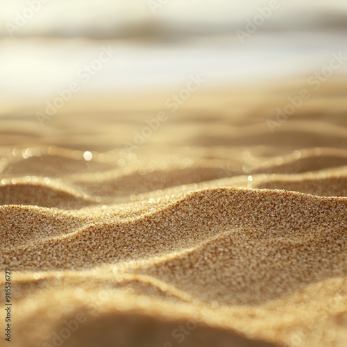 Close-up of soft sand