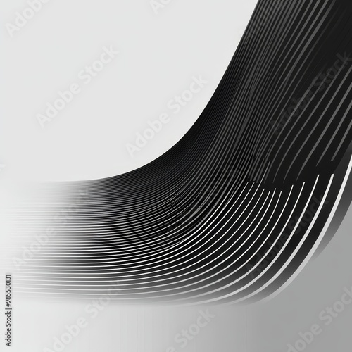 Stunning black and grey Lines with Vector Style Background for Business Reports,picture leave a part white space ,A Professional and Modern Visual. Showcasing Cleanliness and Precision.