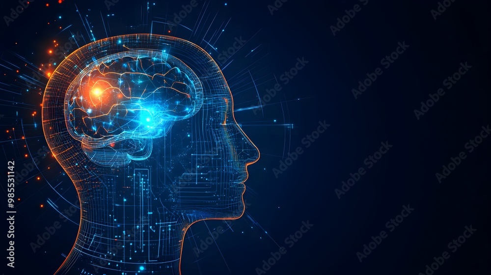 Abstract representation of human brain activity