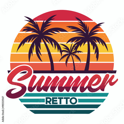 Vibrant Sunset Summer Beach Logo Design, Creative Sunset Summer Beach Logo,Sunset Summer Beach Logo Ideas,Eye-Catching Sunset Beach Logo,Custom Sunset Summer Beach Logo