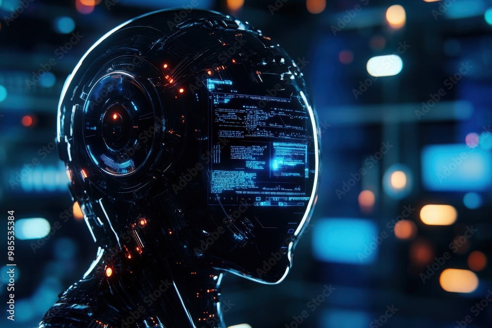 Technology and engineering concept Artificial Intelligence AI machine learning Big data cyber mind domination Chat bot chat gpt robo advisor robotic brain future Technology and engineering concept Artificial Intelligence AI machine learning Big data cyber mind domination Chat bot chat gpt robo advisor robotic brain future