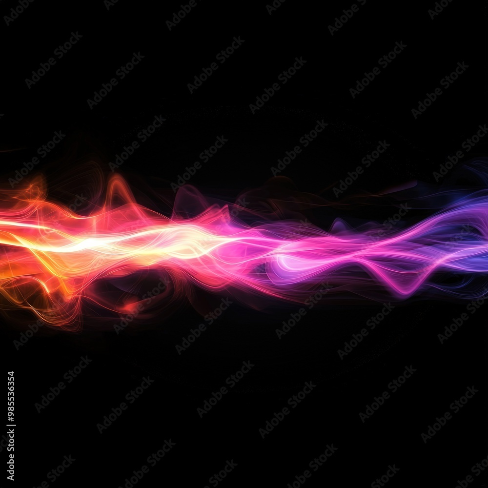Abstract colorful smoke