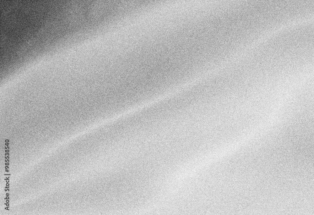Naklejka premium Abstract black and white gray grainy texture gradient background
