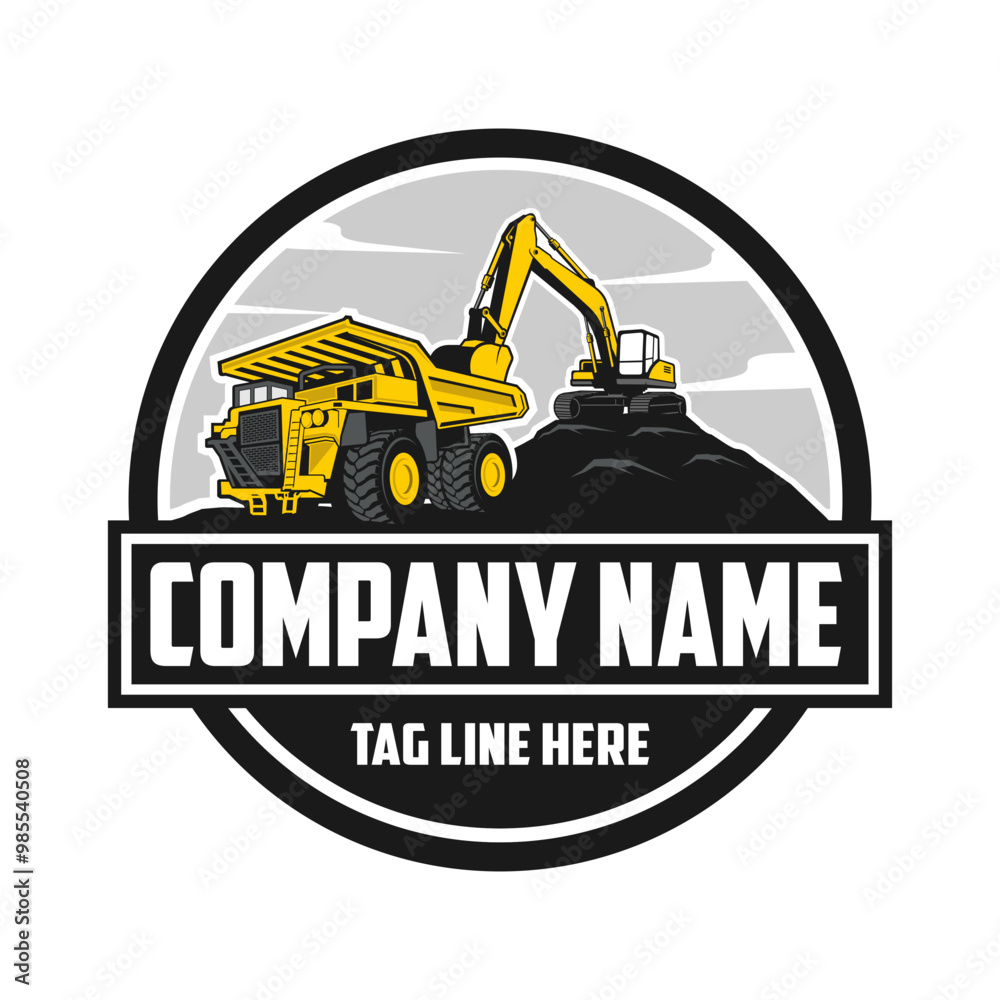 Excavator, Dump Truck, Mining Machinery, Heavy Equipment Machinery