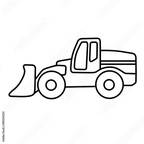 Wheel loader icon
