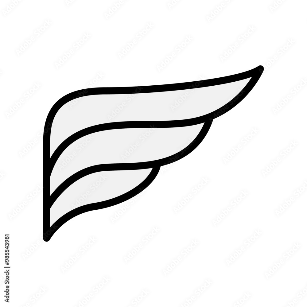 Fototapeta premium Wing icon