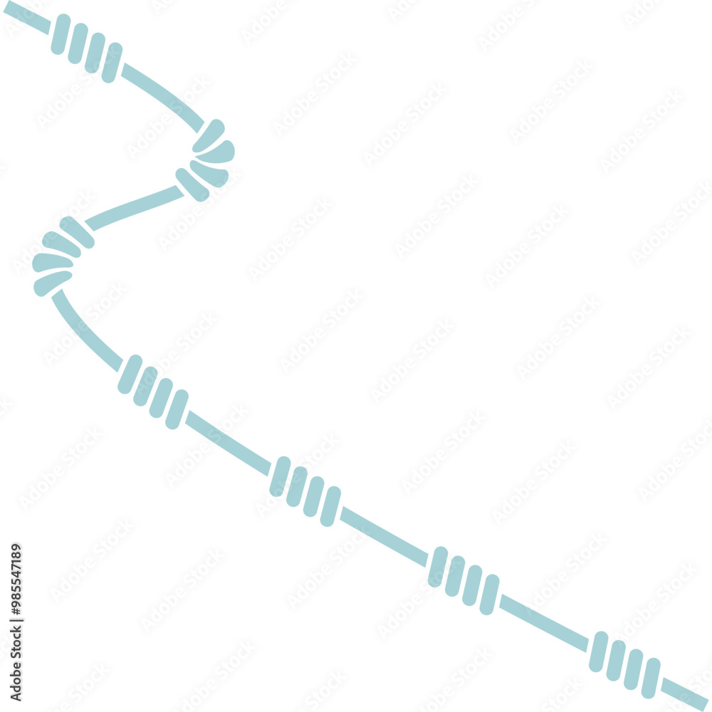 Aesthetic Rope Pattern Line Art Decorative Ornament Aesthetic Rope Pattern Line Art Decorative Ornament