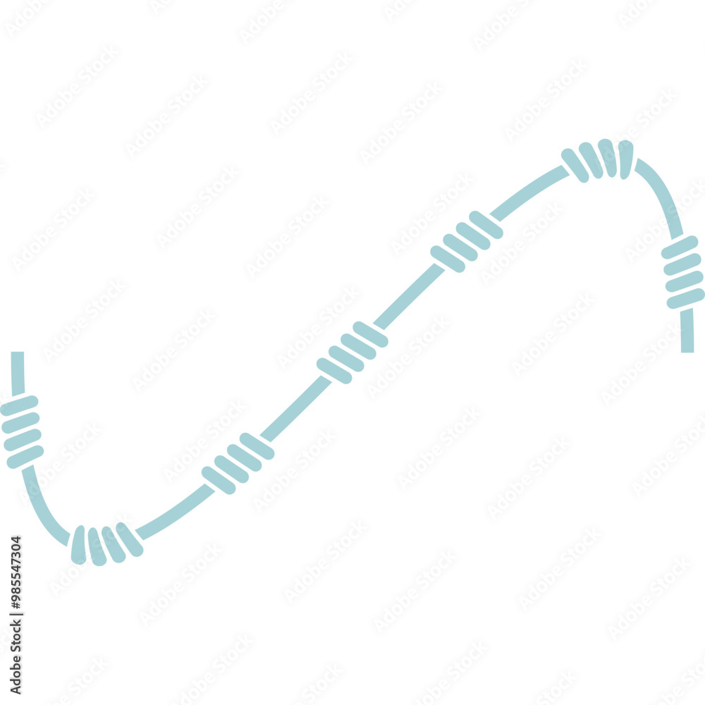 Aesthetic Rope Pattern Line Art Decorative Ornament Aesthetic Rope Pattern Line Art Decorative Ornament